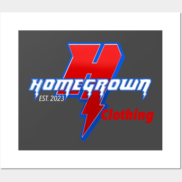 Homegrown Lightning Logo Wall Art by HomegrownClothing